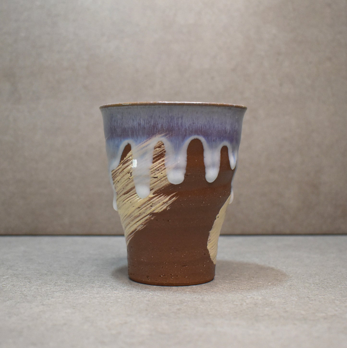Hagi-yaki Murasaki Yunomi Teacup