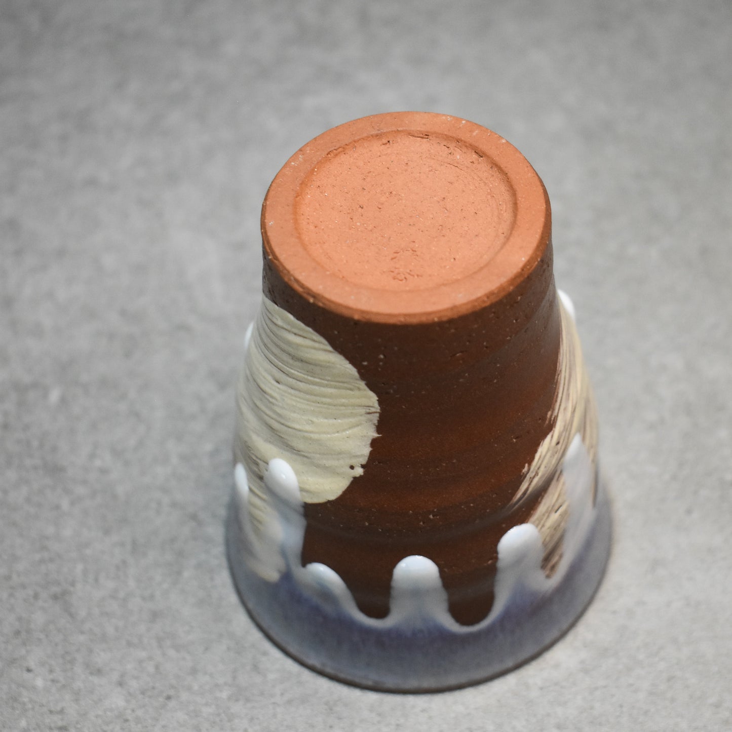 Hagi-yaki Murasaki Yunomi Teacup