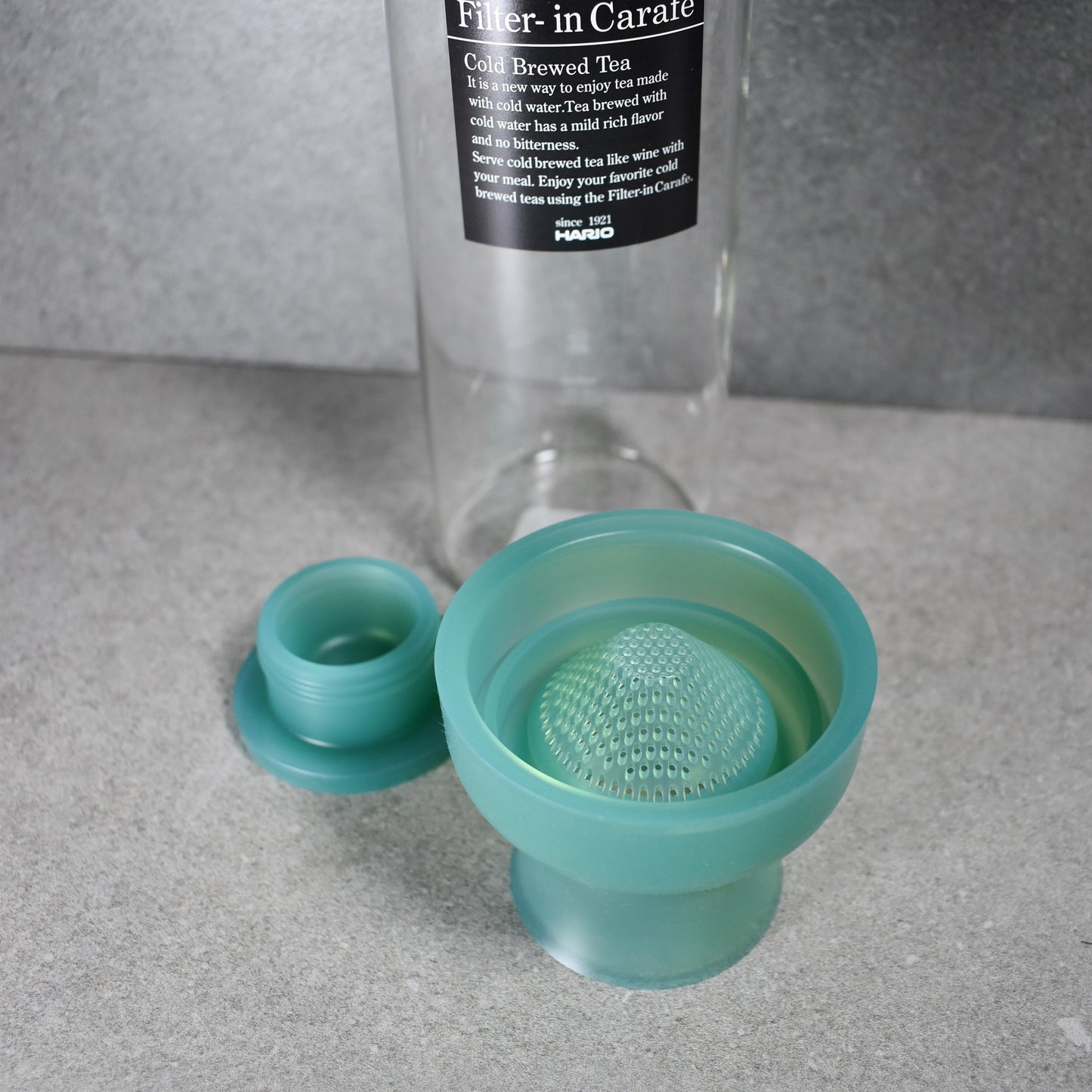 Hario: Cold Brew Tea Filter Bottle Carafe 1000ml