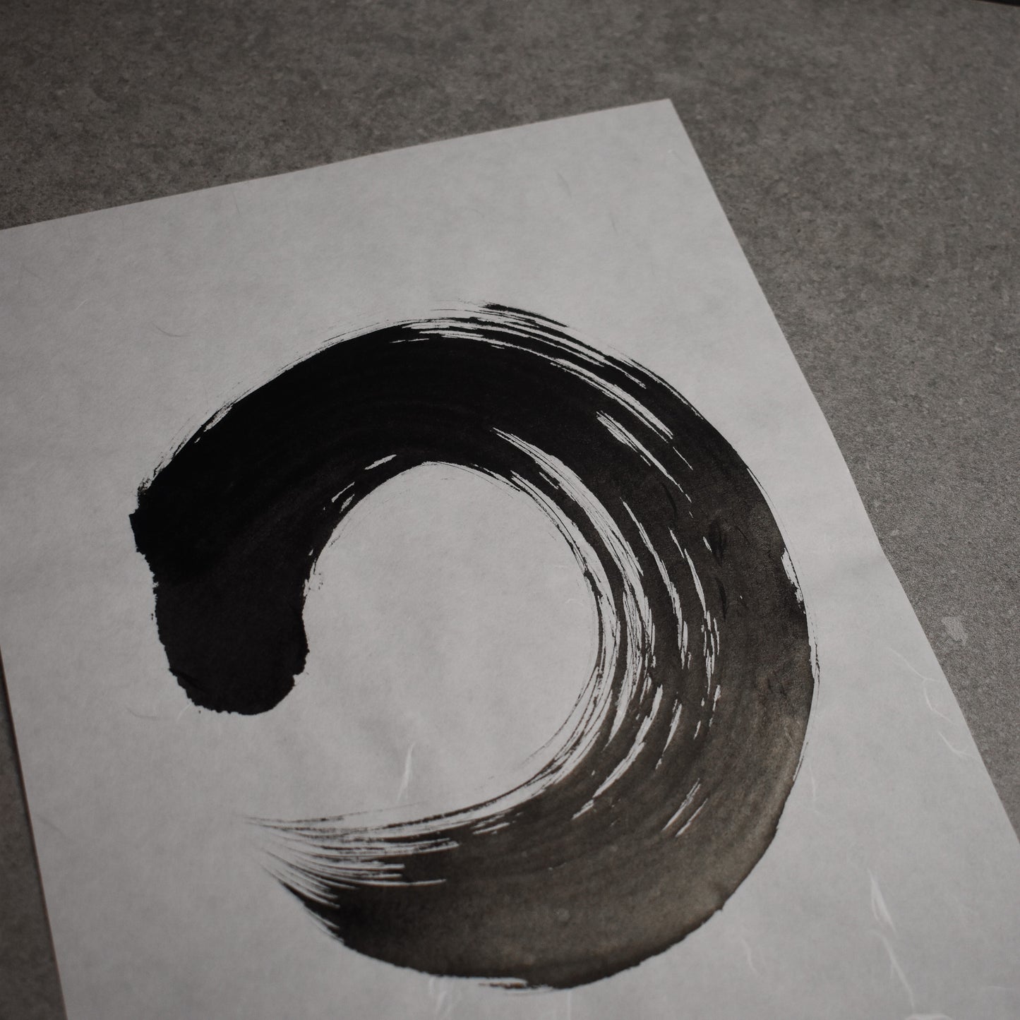 Original Calligraphy Art: Enso