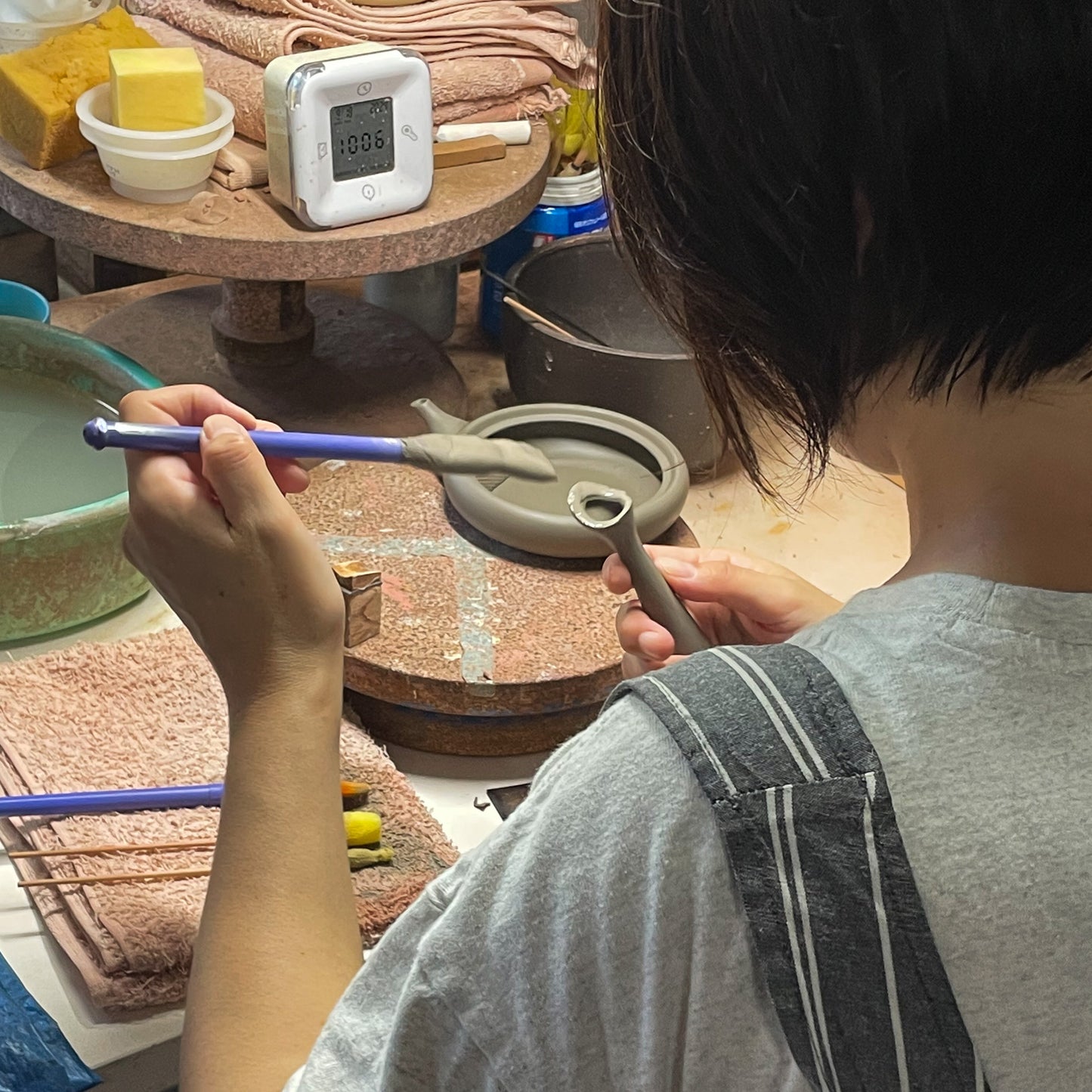 Jinsui kiln: Toki Maru Kinari Kyusu