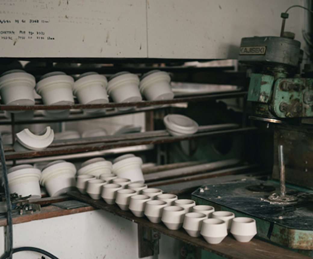 Shinzan Kiln Yamatsu: Frustum Sencha Tea Cup