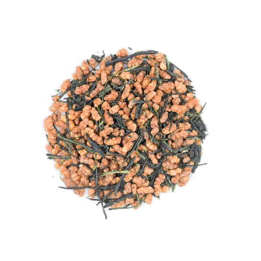 Shogyokuen: Ichibancha Genmaicha Made with Premium Spring Green Tea