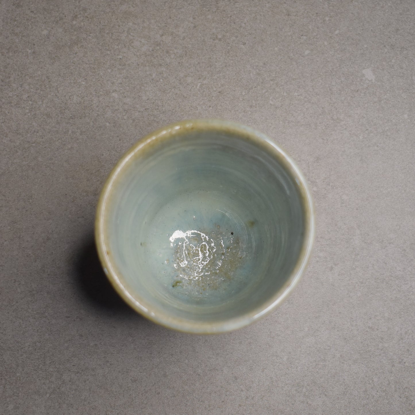 Tsutsue Kiln: Tall Karatsu Yunomi Cup mop