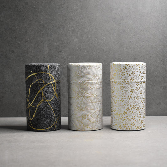 Washi Tea Caddies: Tall