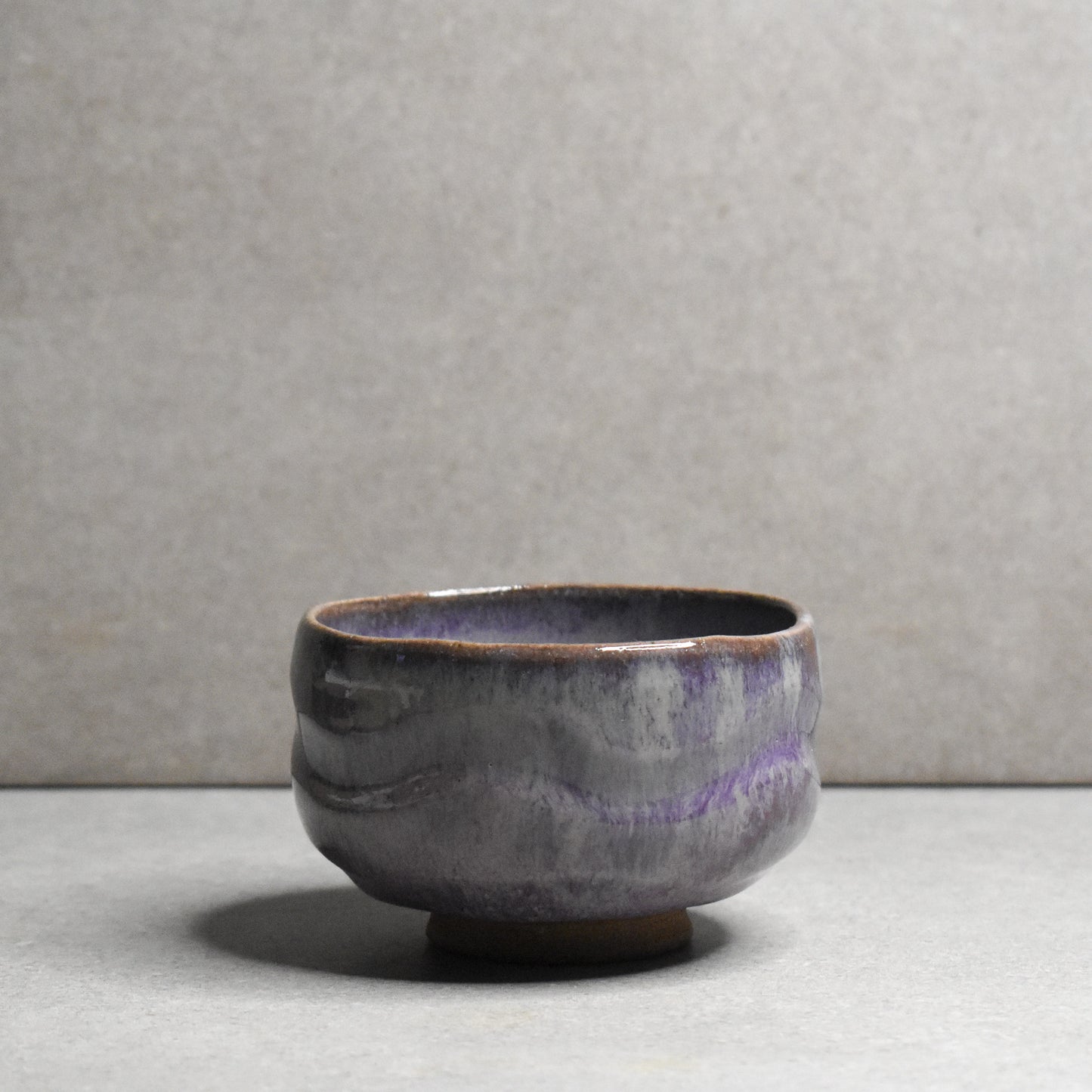 Vintage Akahada-ware Chawan by Famous Potter Masayoshi Oshio