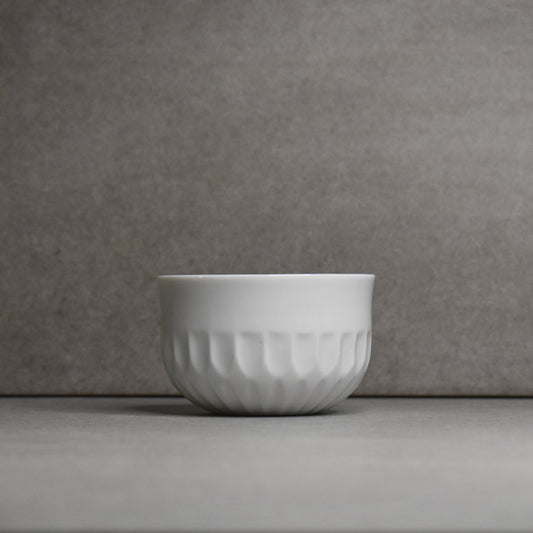 Shinzan Kiln Yamatsu: Mukuge Porcelain Tea Cup