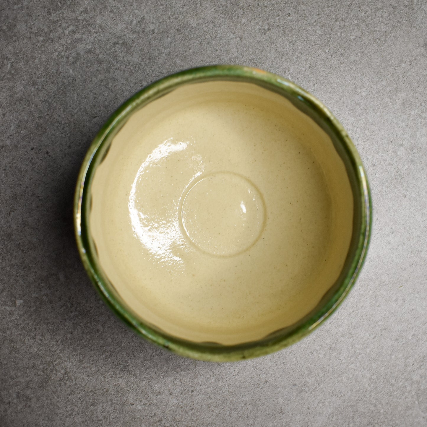 Yamani Oribe Chawan