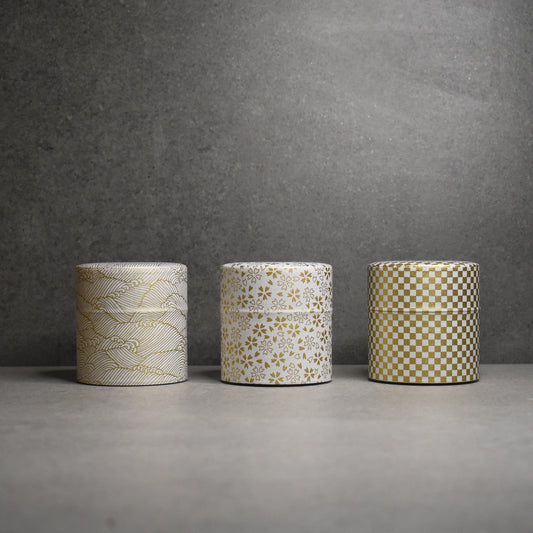 Washi Tea Caddies: Short