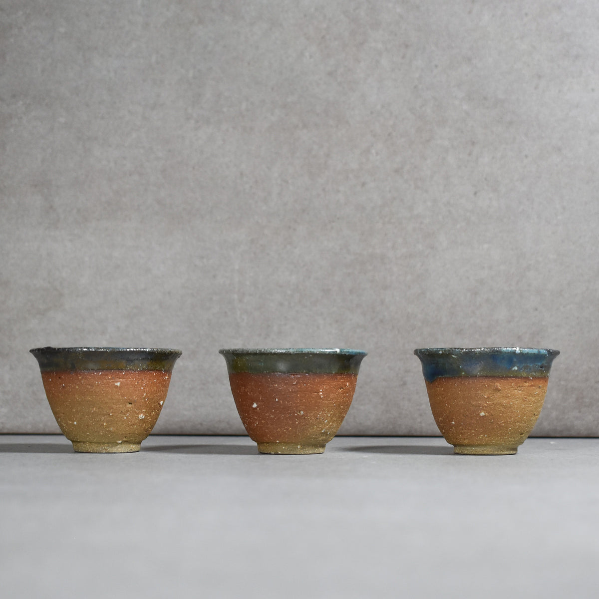 Kitagama: Yachimun Tea Cups by Masamori Yonahara