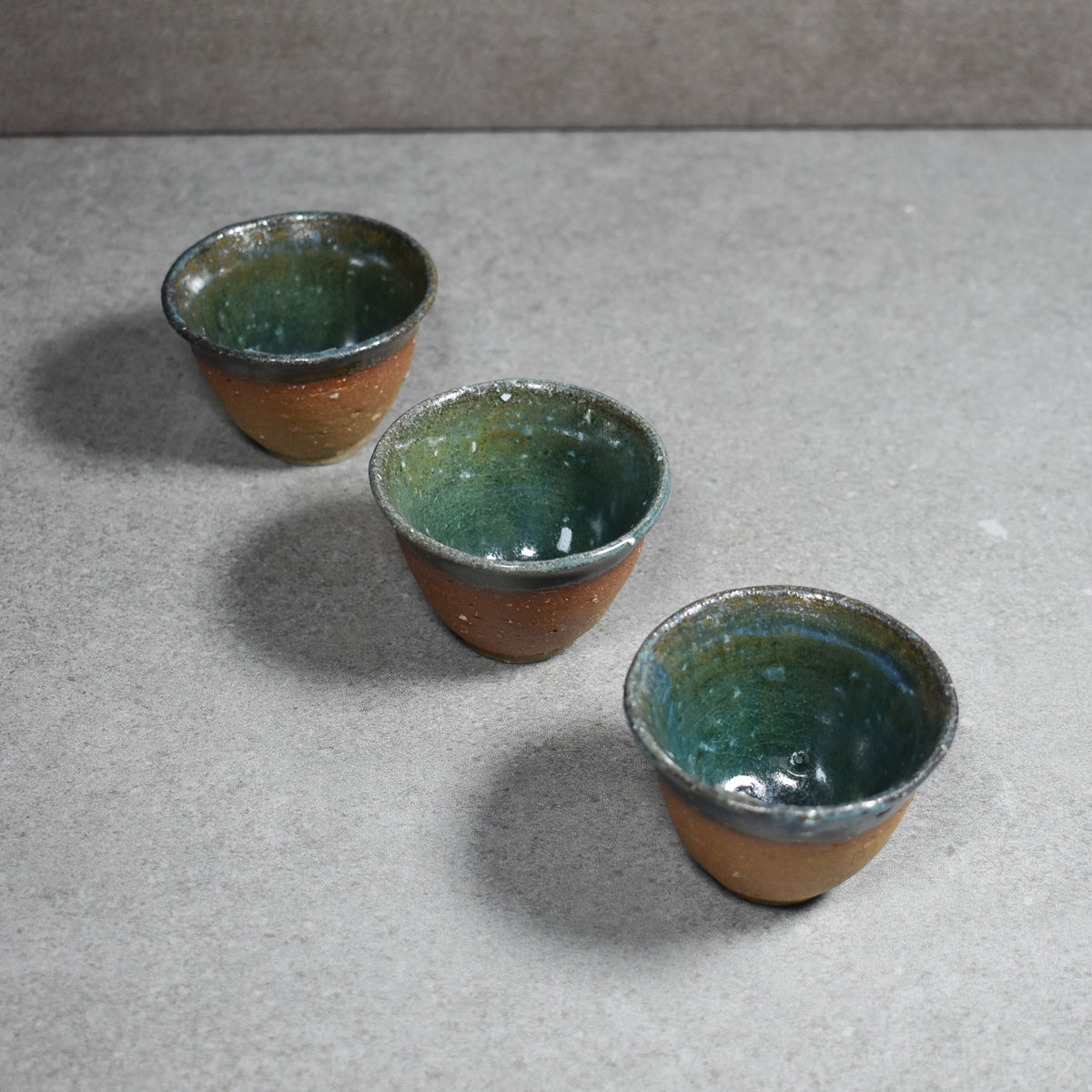 Kitagama: Yachimun Tea Cups by Masamori Yonahara