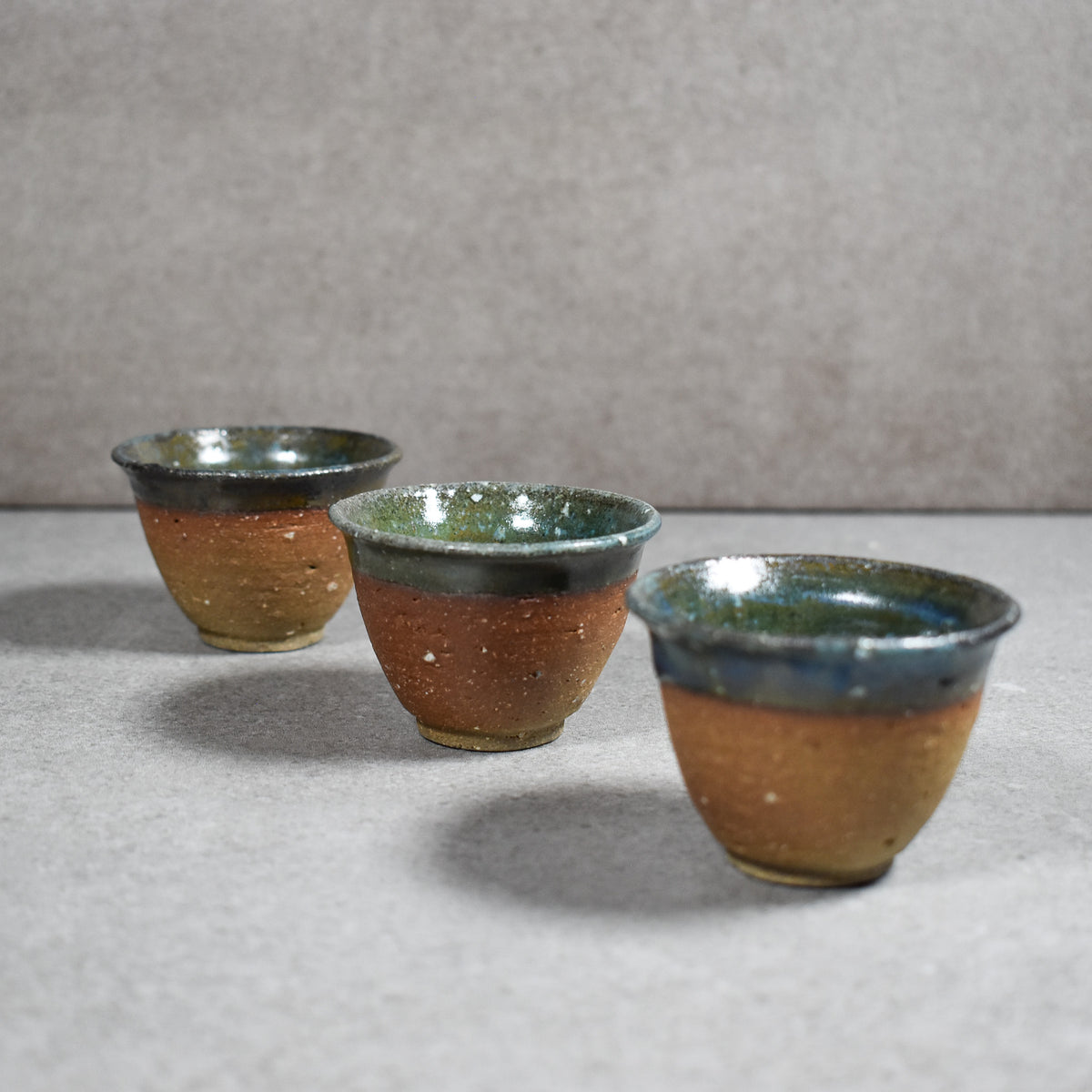 Kitagama: Yachimun Tea Cups by Masamori Yonahara