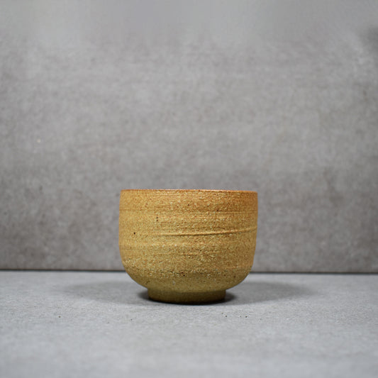 Sotoen: Unglazed Ash Fired Tea Cup