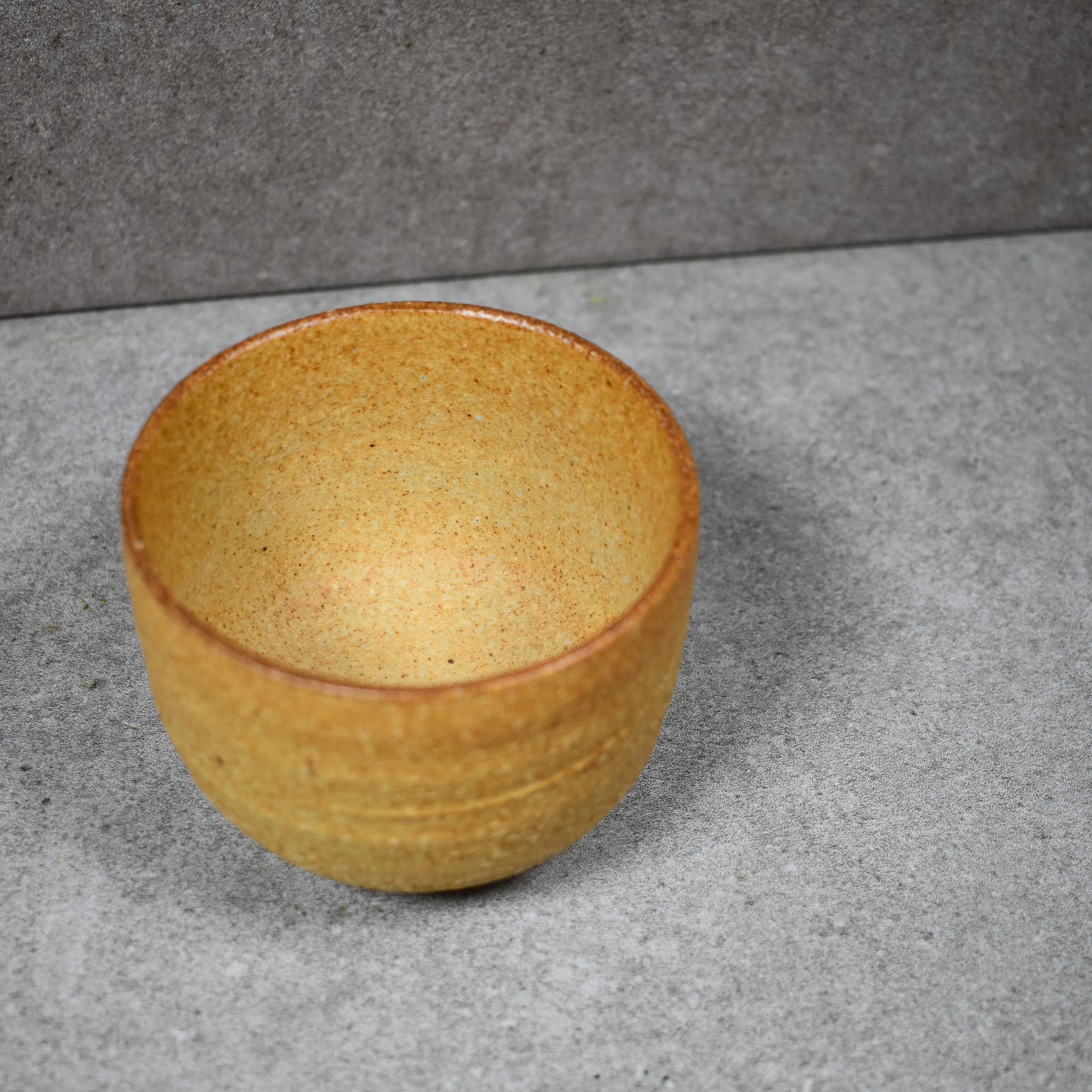 Sotoen: Unglazed Ash Fired Tea Cup