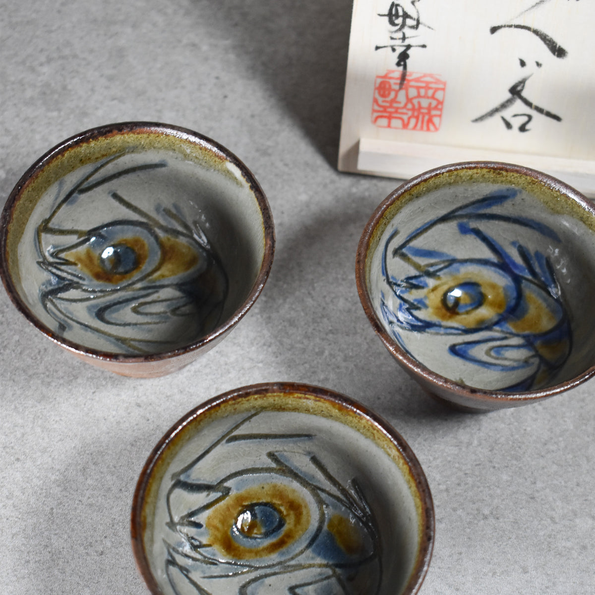 Yachimun: Tsuboya Tea Cup by Toshiyuki Kinjo