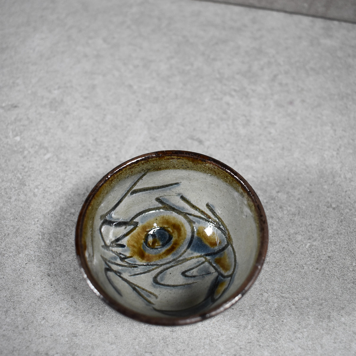Yachimun: Tsuboya Tea Cup by Toshiyuki Kinjo