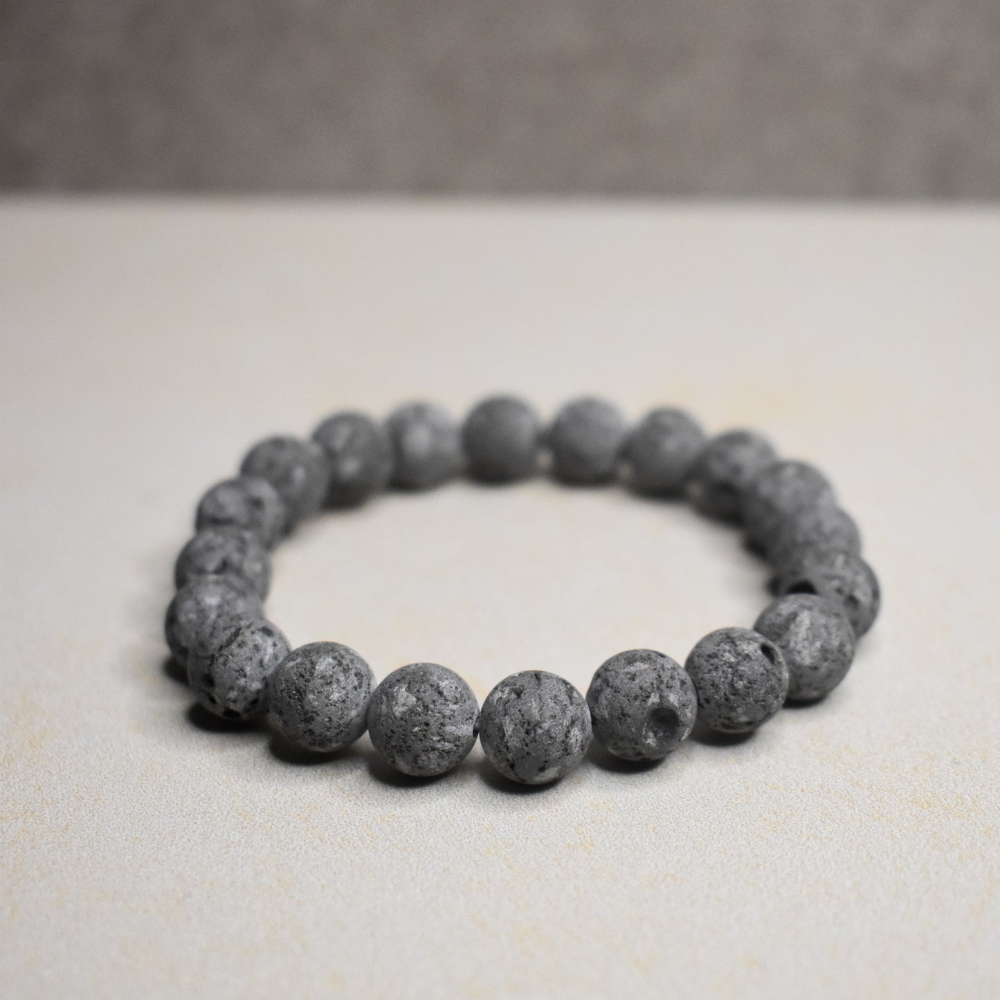 Fuji Lava Stone Bracelet 10mm