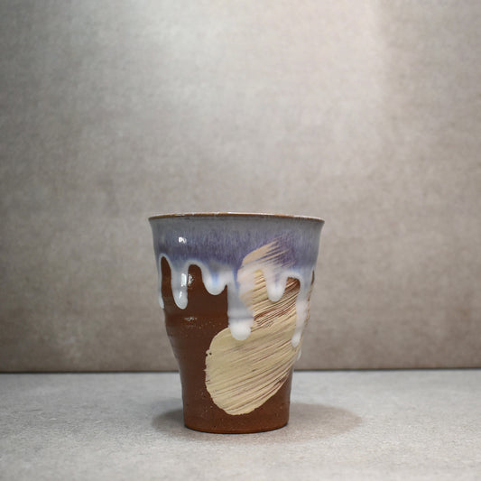 Hagi-yaki Murasaki Yunomi Teacup