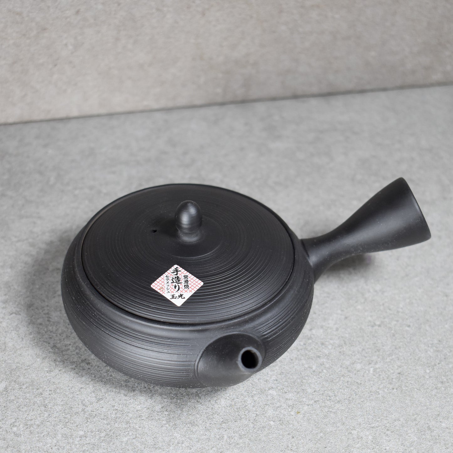 Tokoname: Flat Line-tiered Kyusu by Hirotaka Umehara