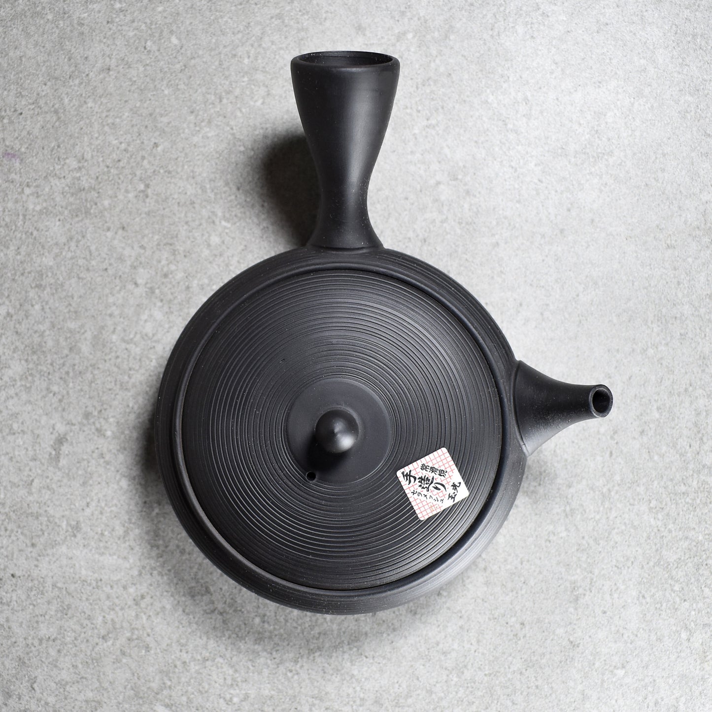 Tokoname: Flat Line-tiered Kyusu by Hirotaka Umehara