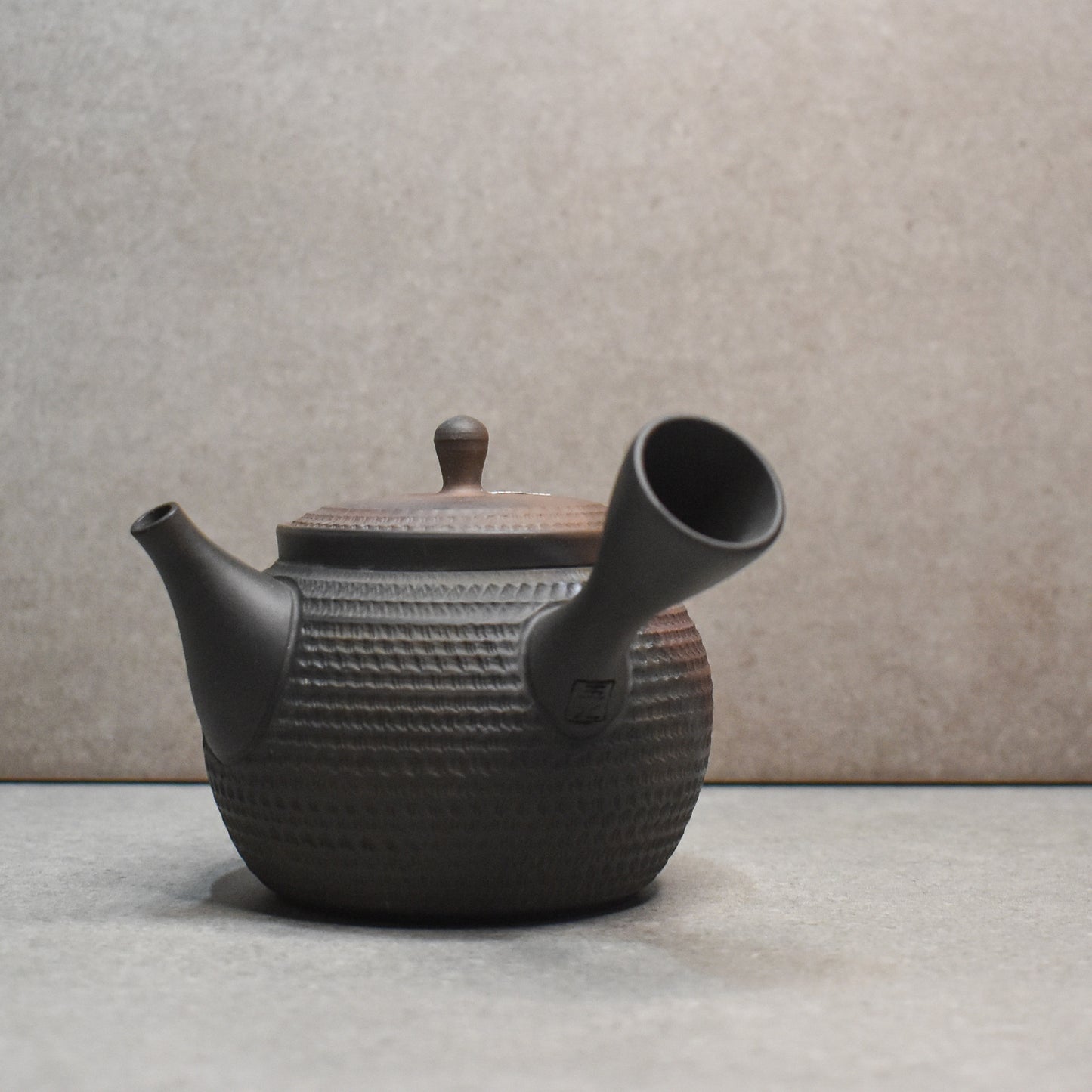 Tokoname: Fire Kiln Varnished Kyusu by Hirotaka Umehara