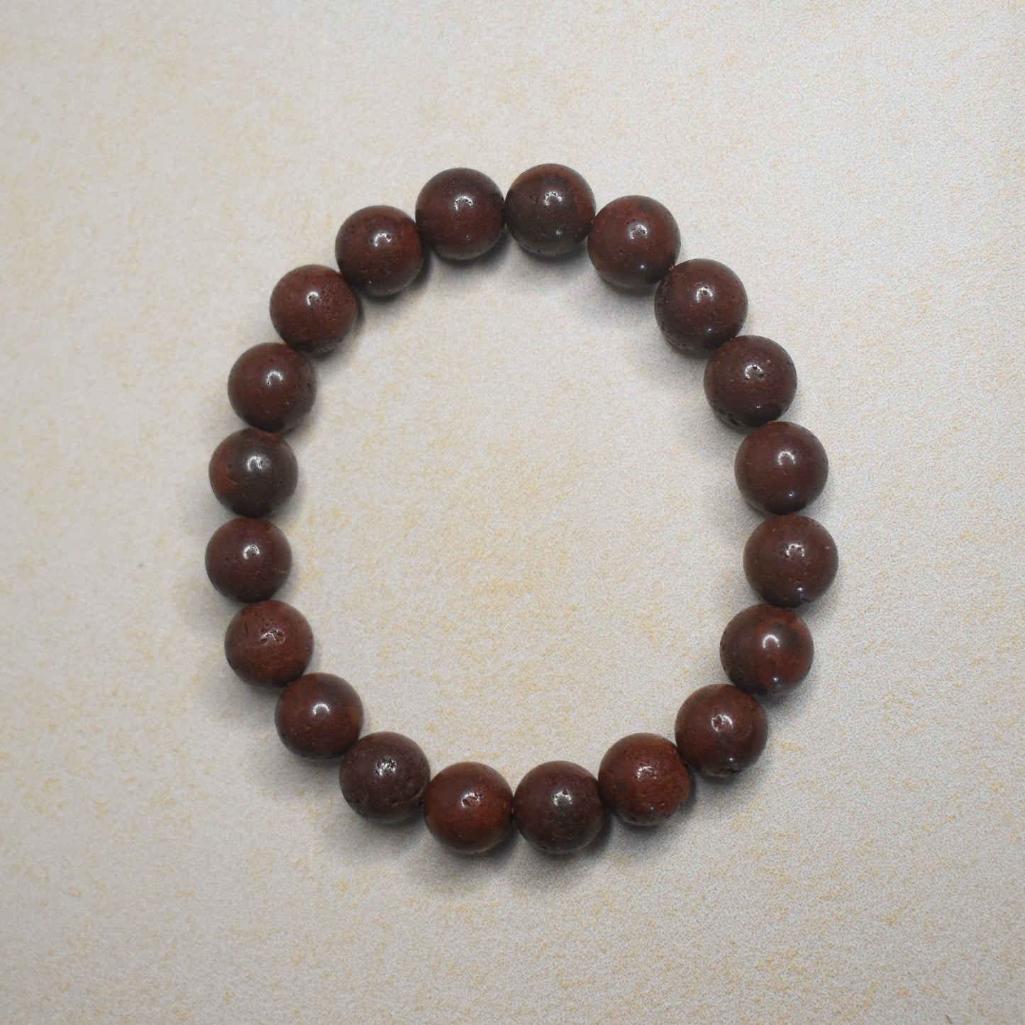 Red Scoria Bracelet 10mm