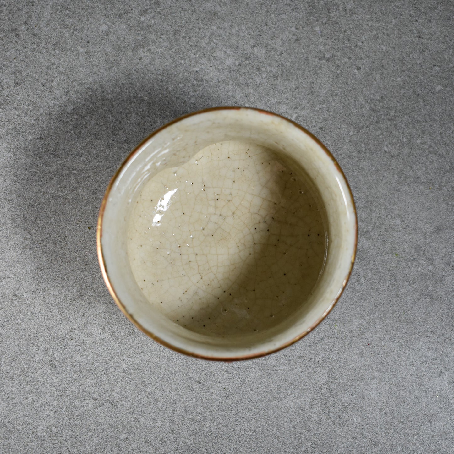 Inuyama-yaki Autumn Chawan