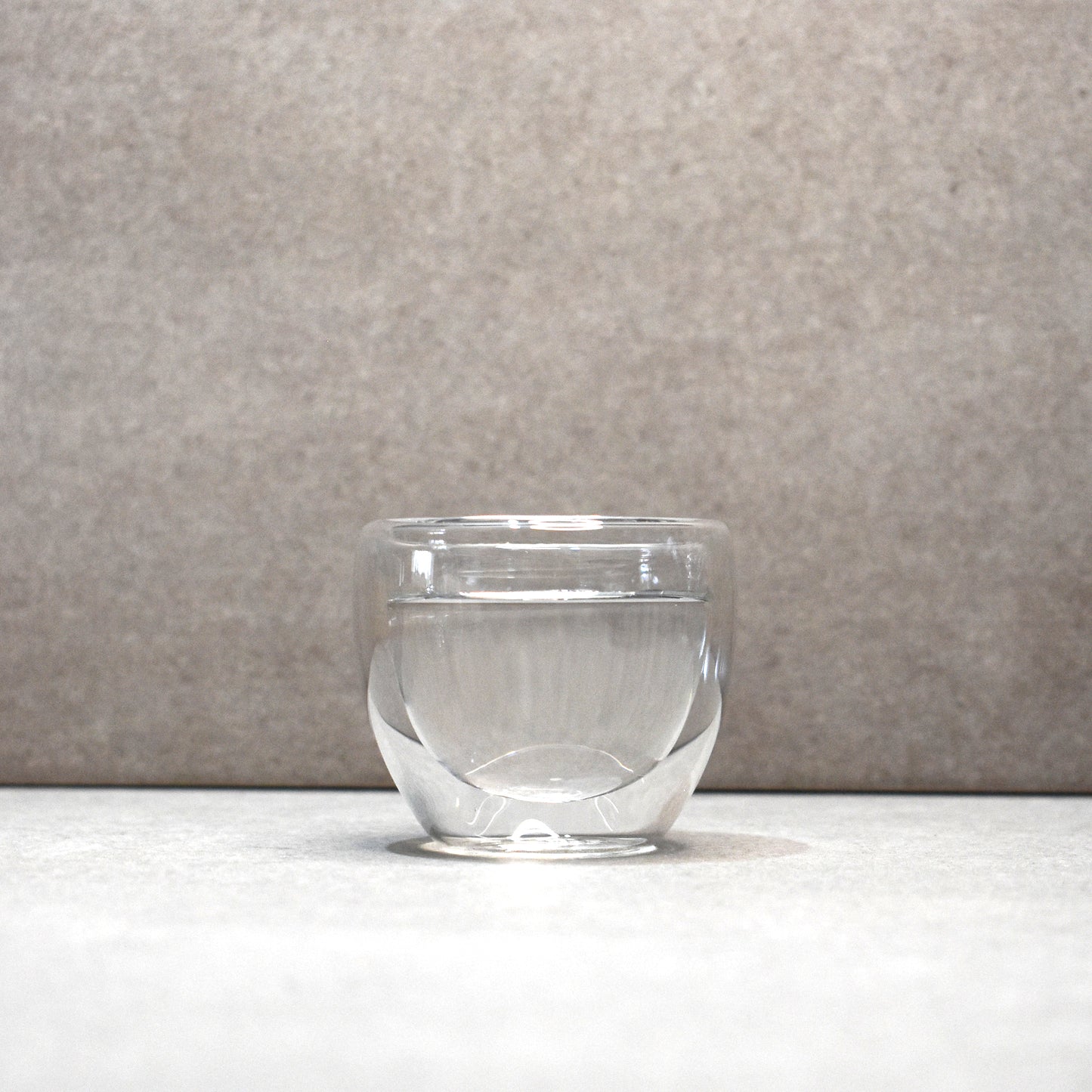 Chazakka: Double Walled Glass Pair