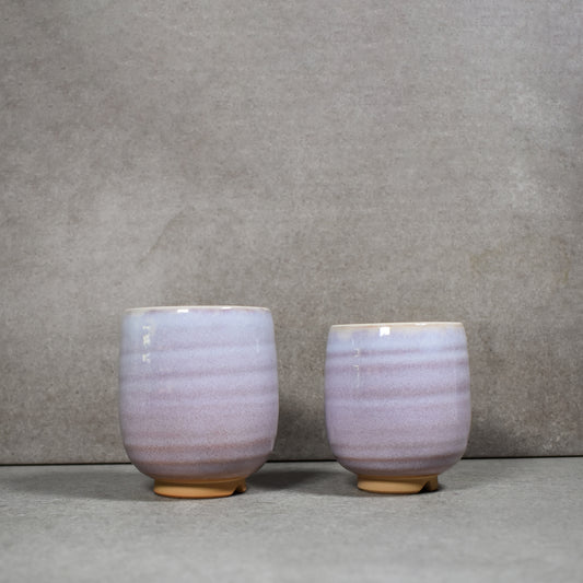 Tsubakihide Kiln: Murasaki Cup Set