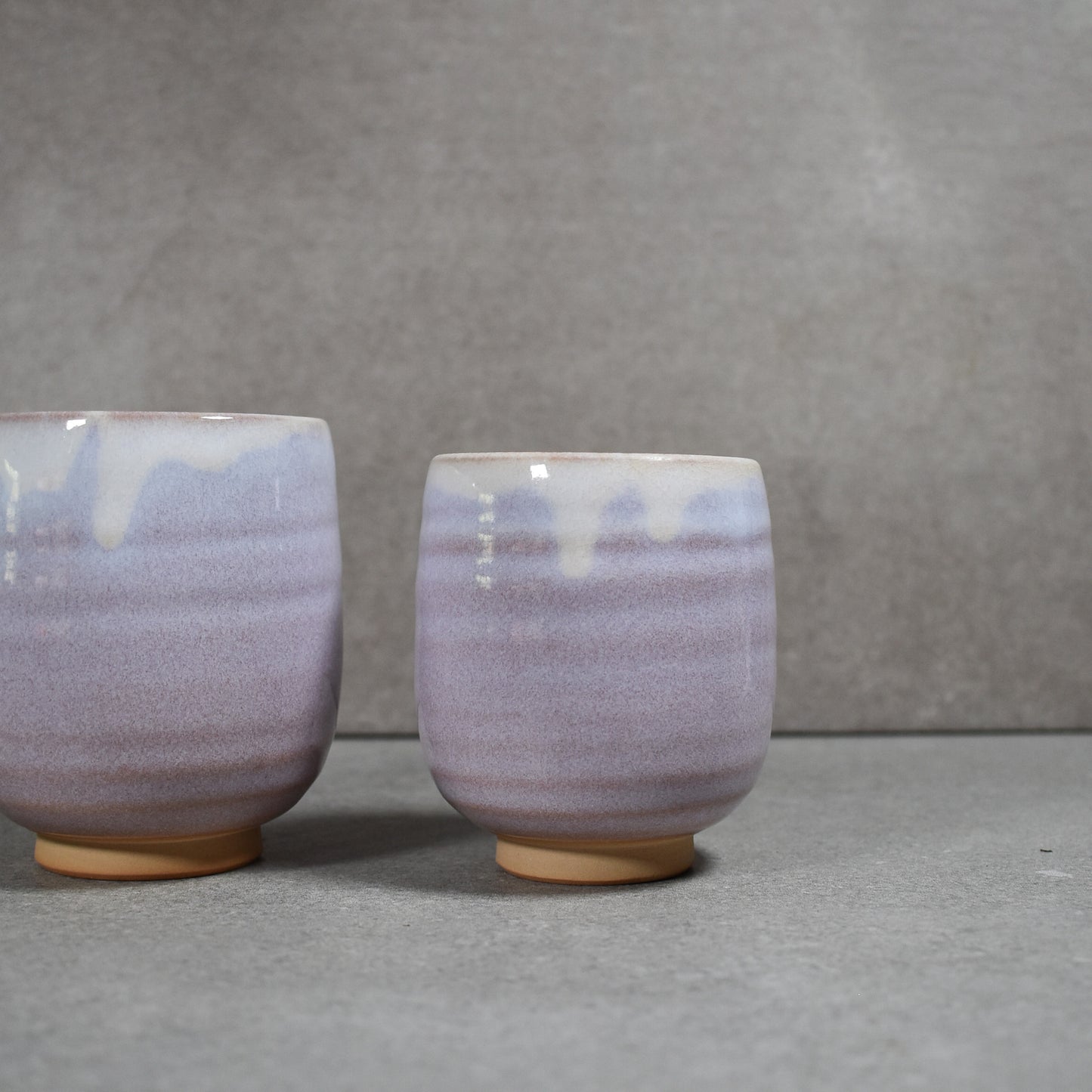 Tsubakihide Kiln: Murasaki Cup Set