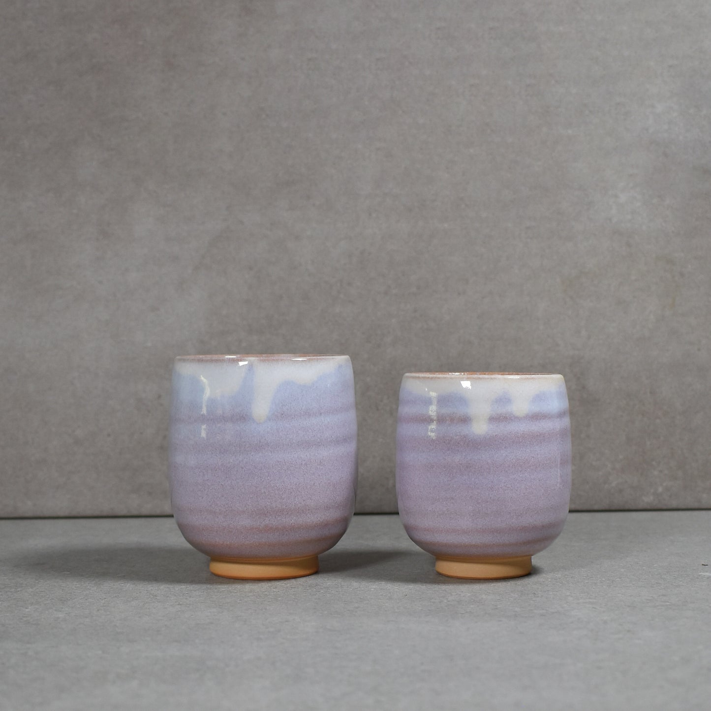 Tsubakihide Kiln: Murasaki Cup Set