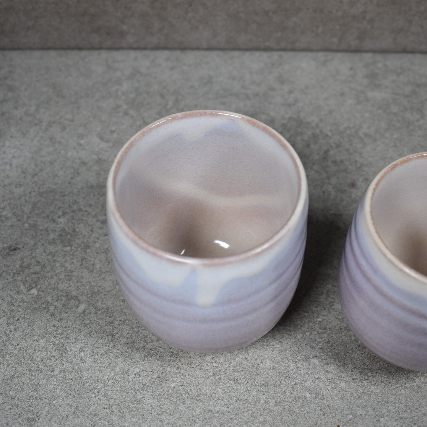 Tsubakihide Kiln: Murasaki Cup Set