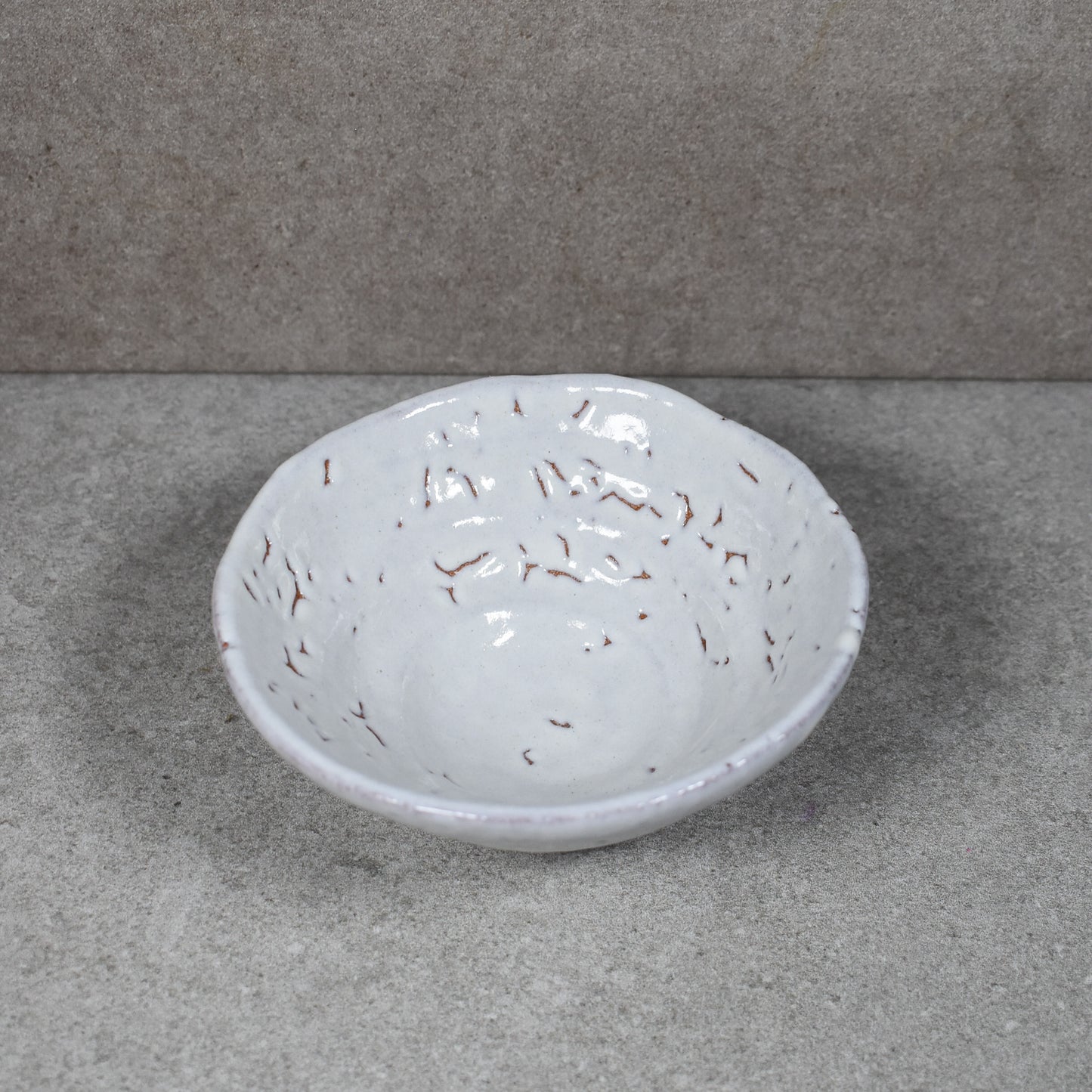 Tenryu Kiln: Oni Hagi-yaki Chawan by Itsuo Mito