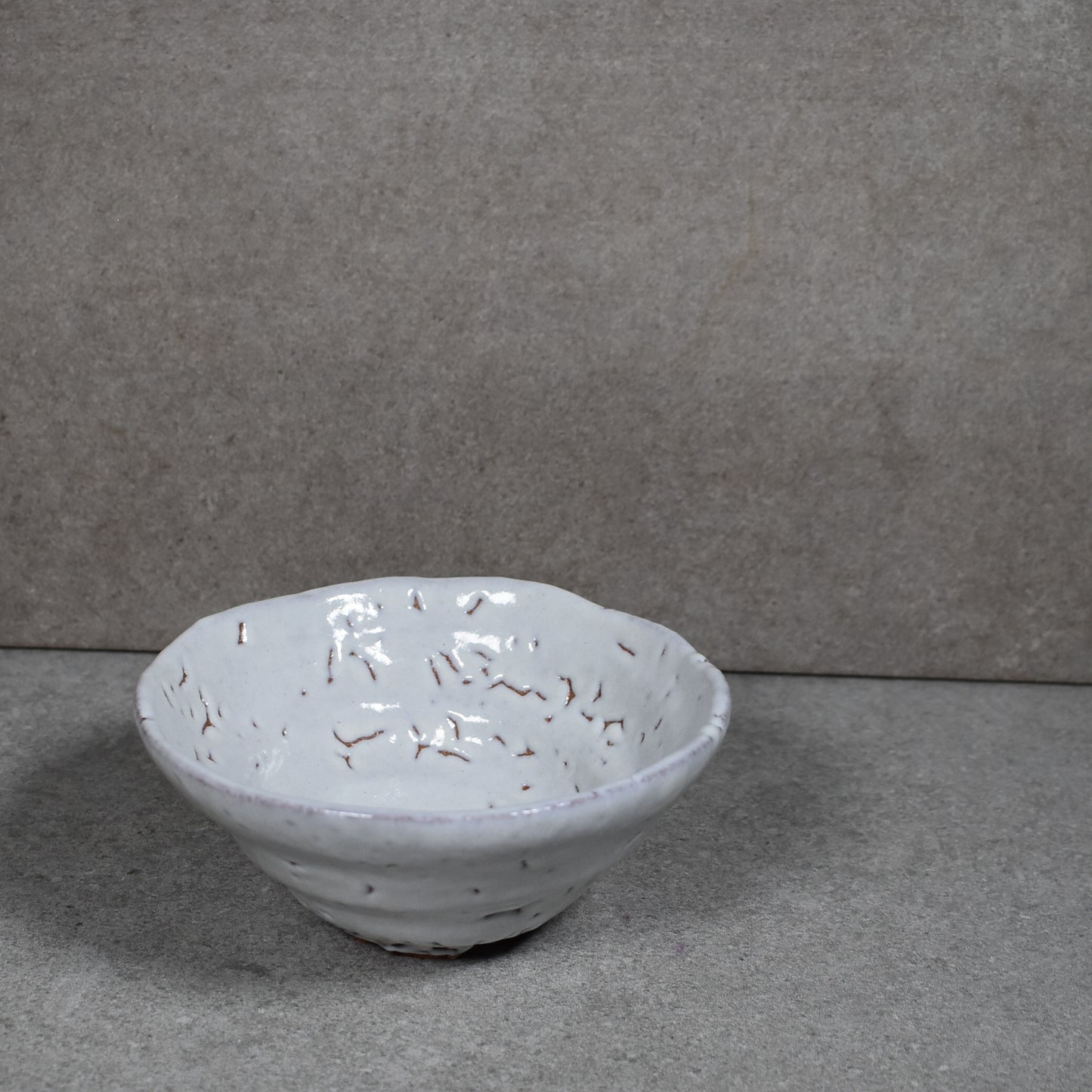 Tenryu Kiln: Oni Hagi-yaki Chawan by Itsuo Mito