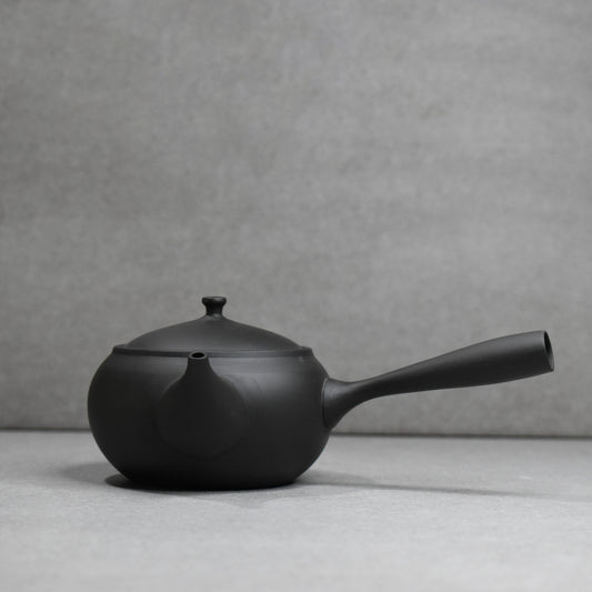 Jinsui kiln: Toki Hira Sumikuro Kyusu